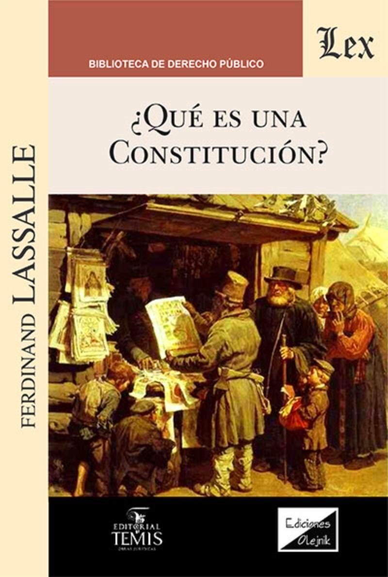 Que Es Una Constitución | Ferdinand Lassalle |-0