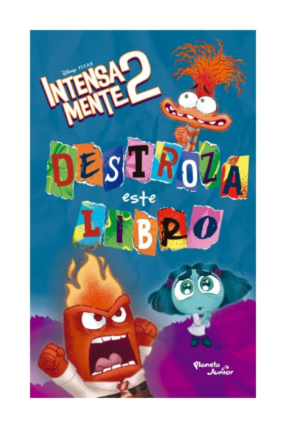LIBRO DESTROZA ESTE LIBRO. INTENSAMENTE 2  | DISNEY-0