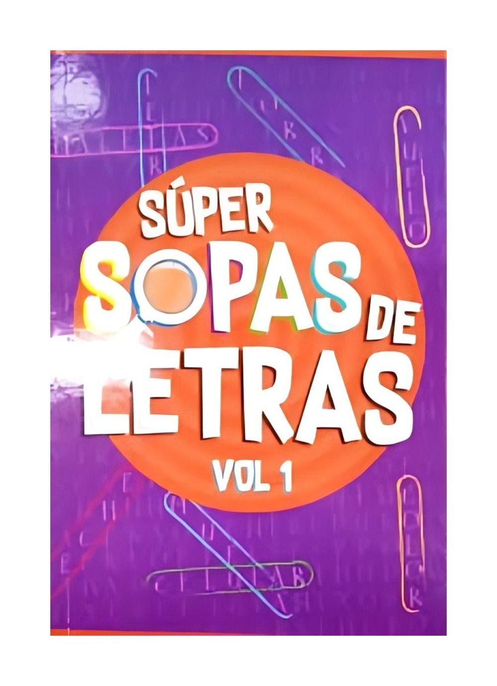 Super Sopas De Letras Vol 1 | Moisés Salama |-0
