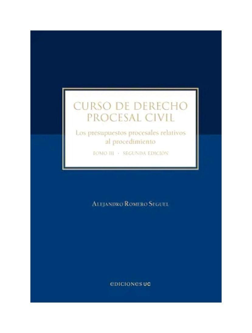 Curso Derecho Procesal Civil Tomo Iii | 390-0