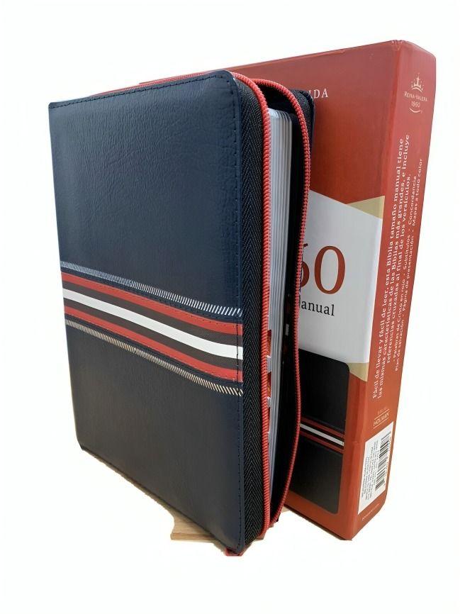 Biblia Reina Valera 1960 Letra Grande Tamaño Manual Imitac-0