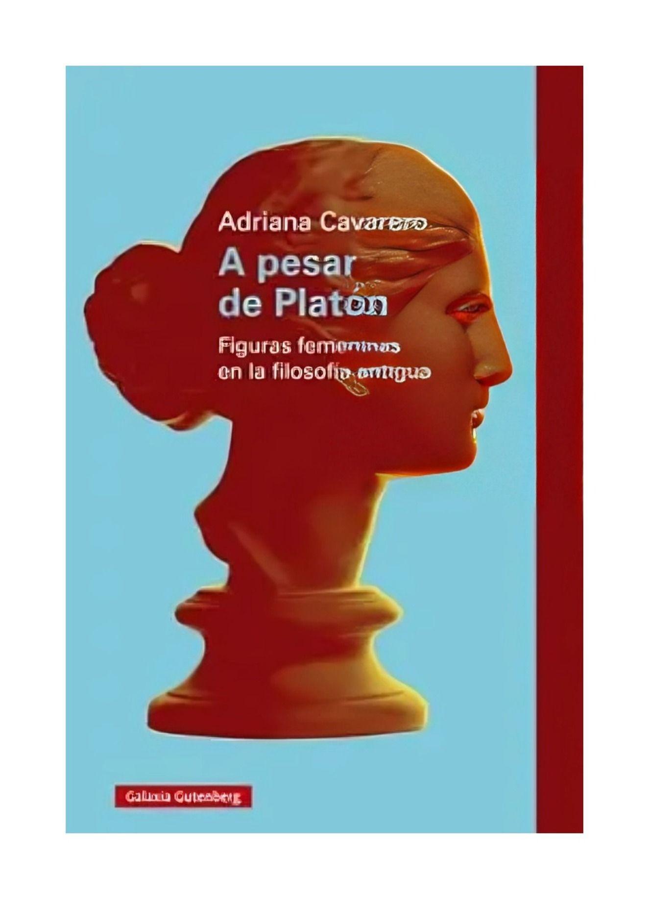 A Pesar De Platón | Adriana Cavarero |-0