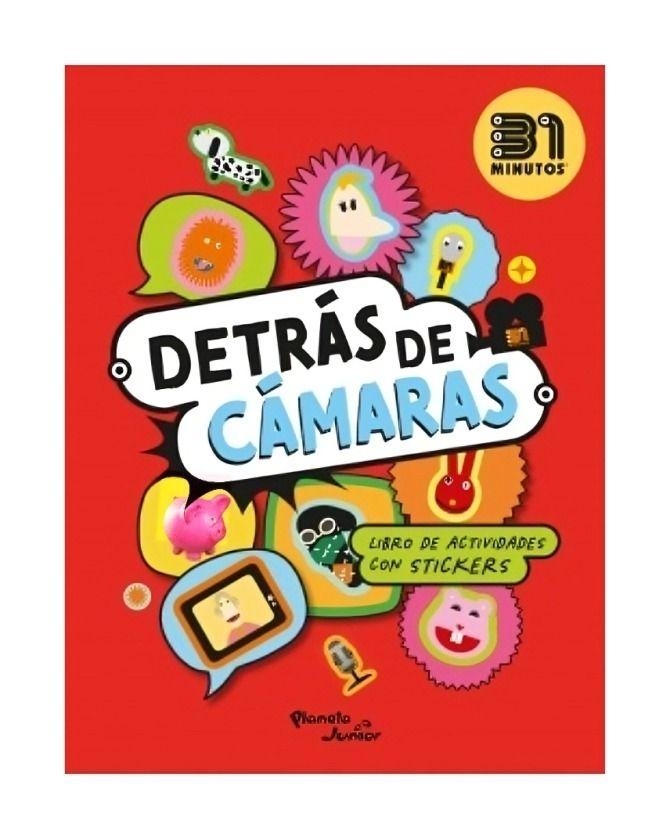 Detrás De Cámaras. Libro De Actividades Con Stickers | 537-0