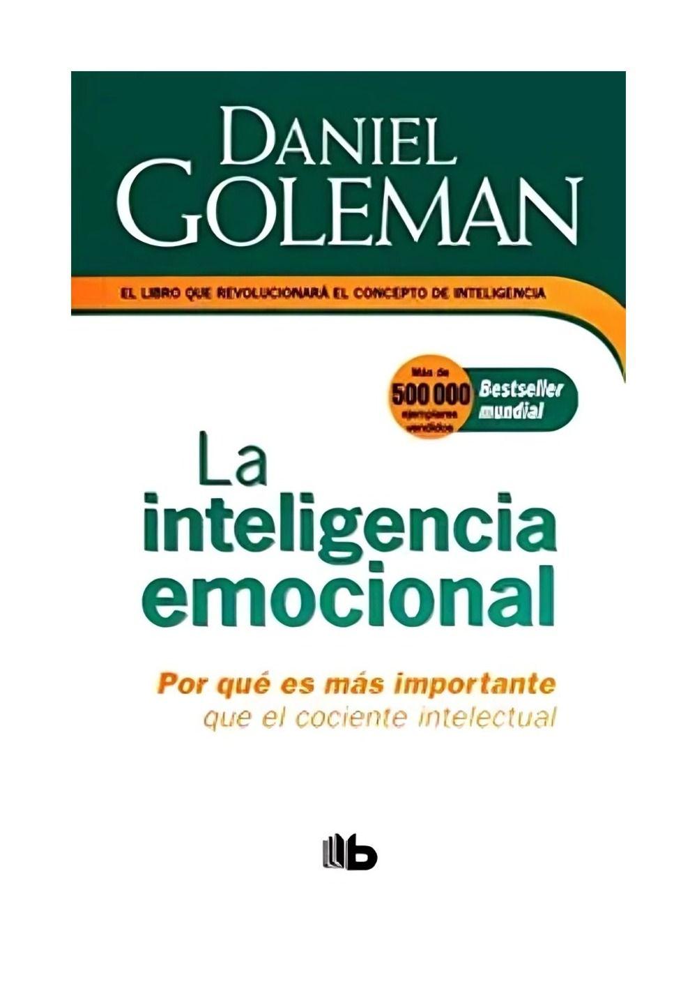 LA INTELIGENCIA EMOCIONAL  | DANIEL GOLEMAN | B DE BOLSILLO-0