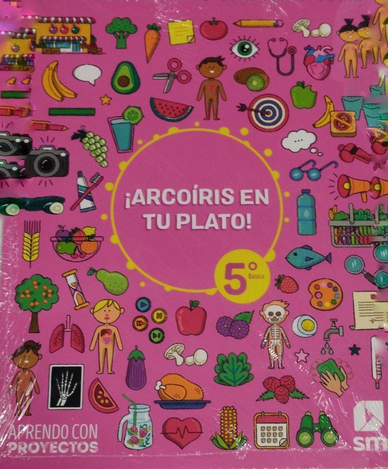ARCOIRIS EN TU PLATO ABP CIENCIAS NATURALES5 BÁSICO. Editorial: Ediciones SM-0