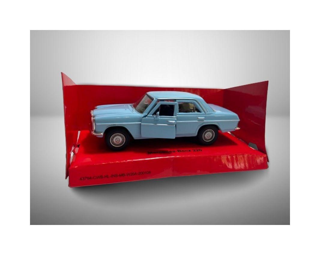 Mercedes Benz 220. Auto Miniatura Welly Escala 1:34 1:36-2