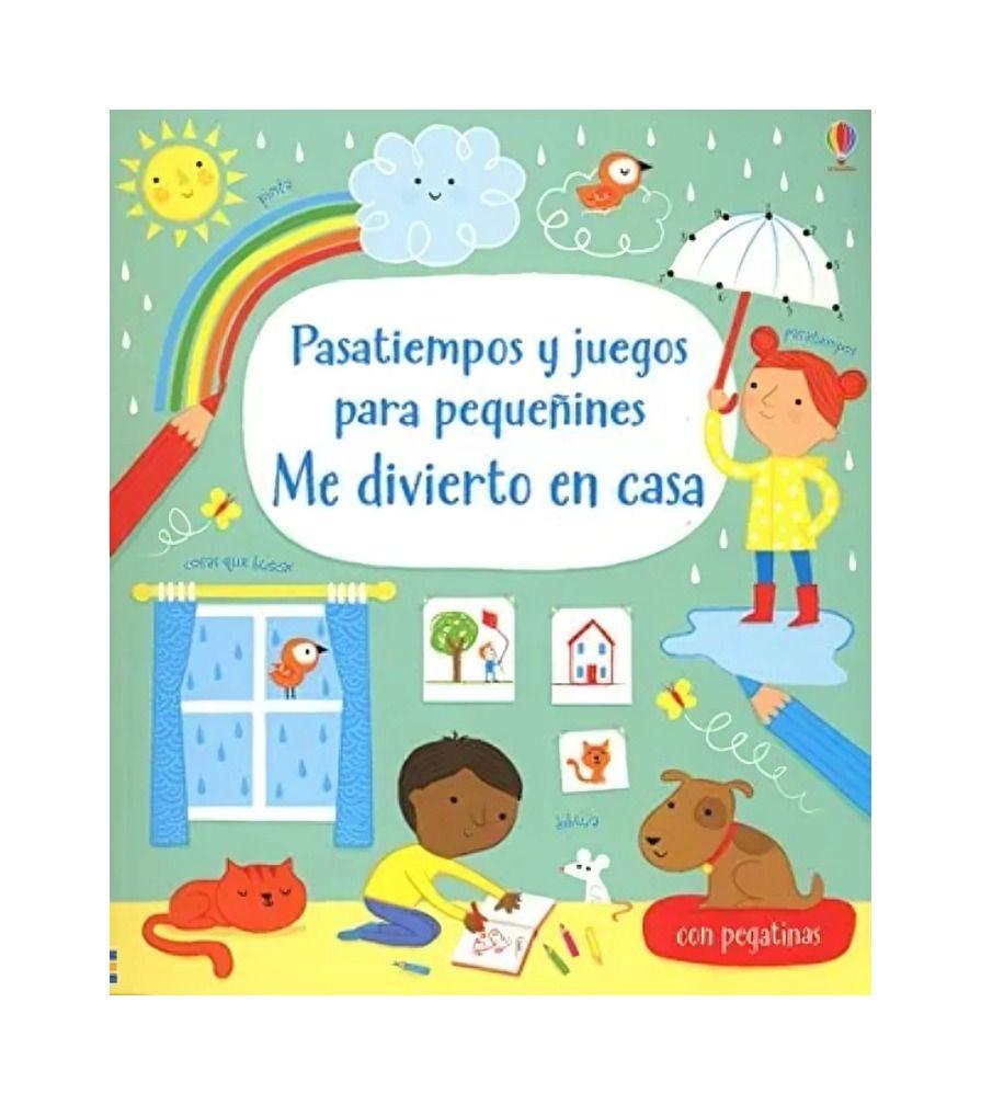 Me Divierto En Casa - Pasatiempos Y Juegos - Fiona Watt-0