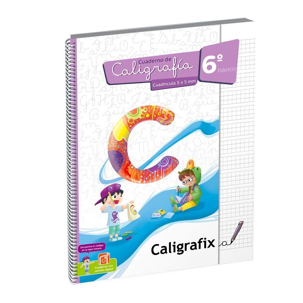 CALIGRAFIA EN CUADRICULA6 BÁSICO. Editorial: Editorial Caligrafix-0
