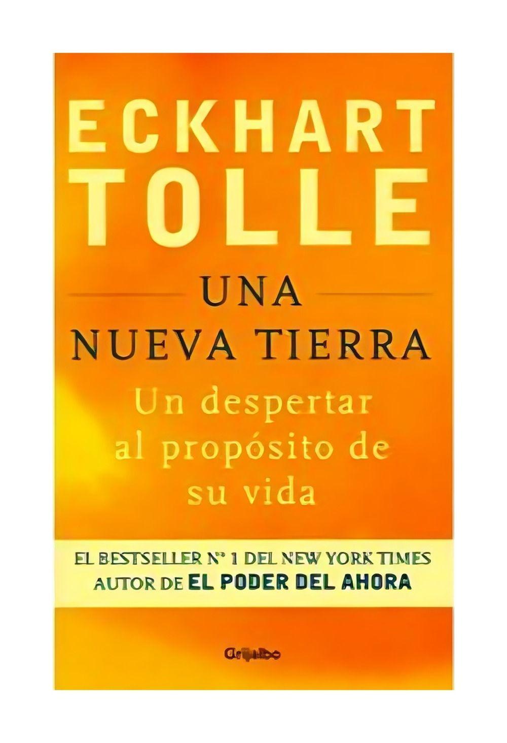 LIBRO UNA NUEVA TIERRA - ECKHART TOLLE-0
