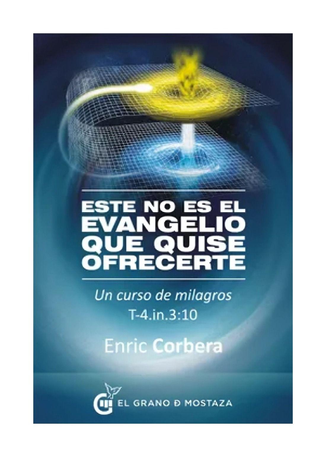 Este No Es El Evangelio Que Quise Ofrecer | M.alcoba-0