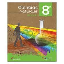 CIENCIAS NATURALES 8 BÁSICO (BIOLOGIA + FISICA + QUIMICA) TODOS JUNTOS. Editorial: Santillana-0