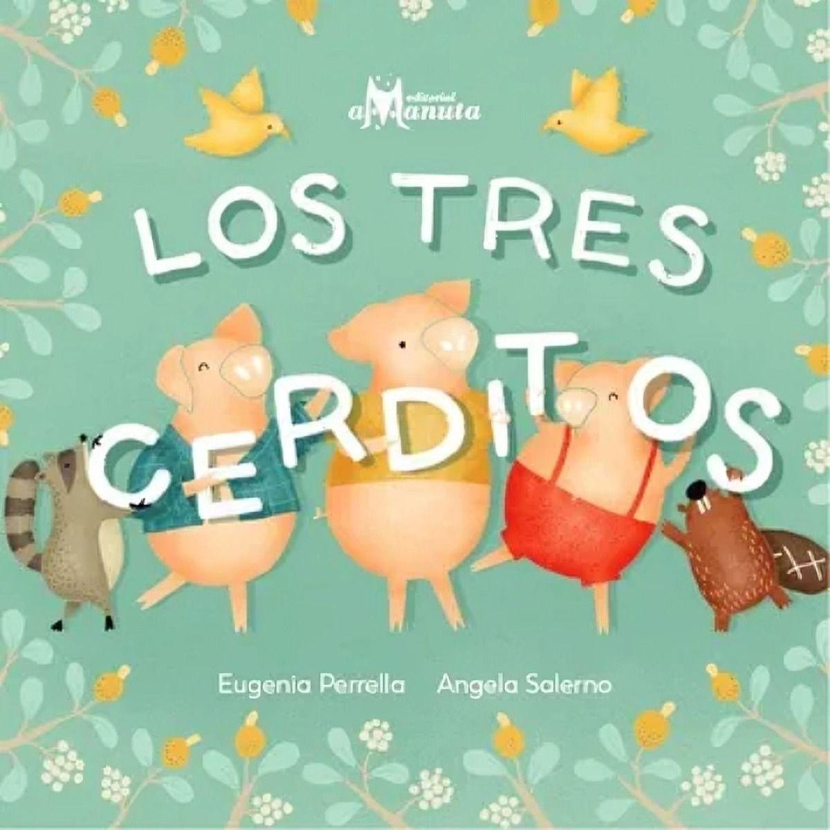 LIBRO Los Tres Cerditos - Eugenia Perrella-0