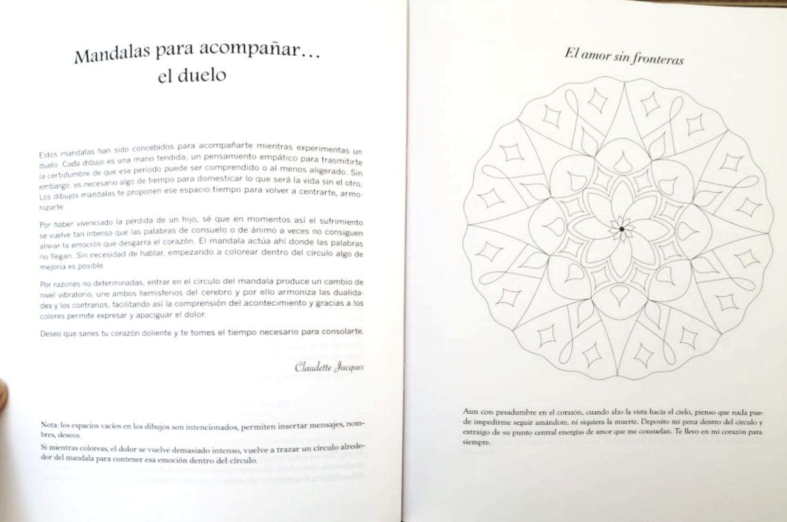 Mandalas Para Acompañar... El Duelo /665-1
