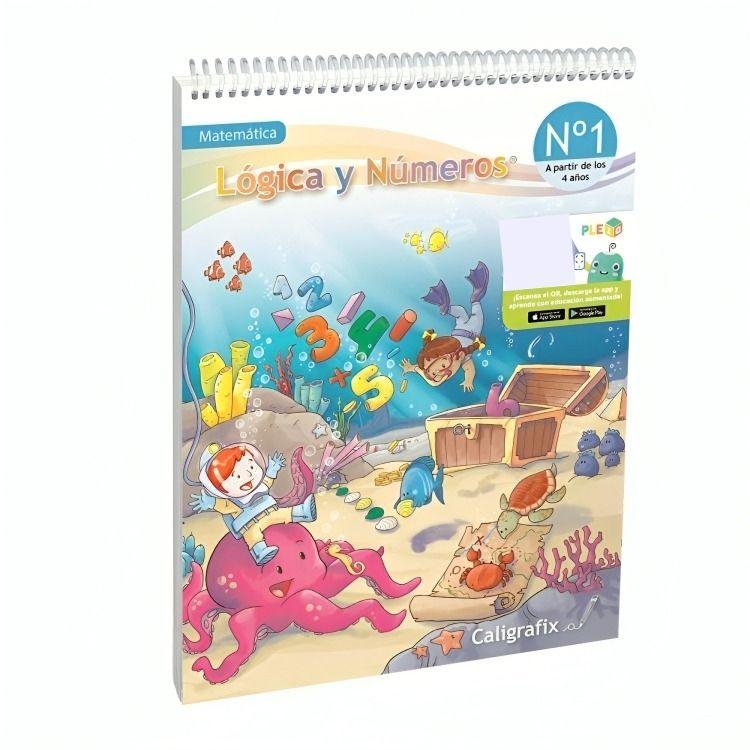 TEXTO PACK PREKINDER TRAZOS Y LETRAS 1 + LÓGICA Y NÚMEROS 1 + VIERNES VERDES |-3