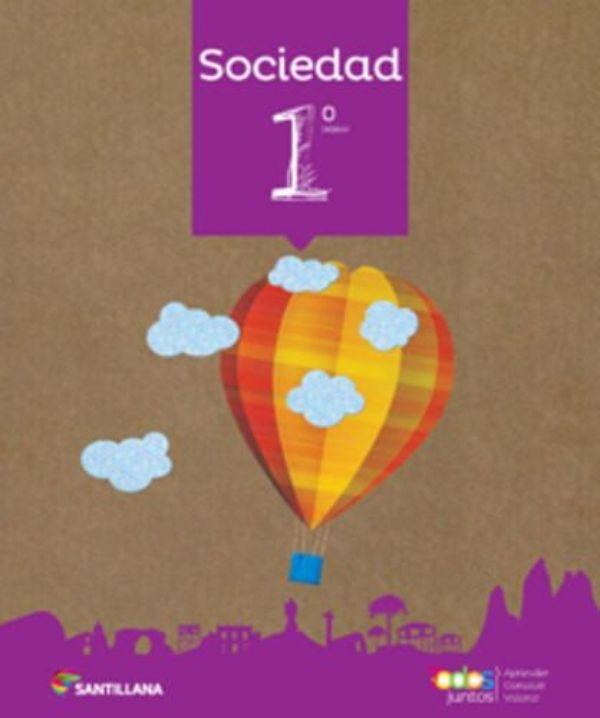 SOCIEDAD 1 BÁSICO TODOS JUNTOS (TOMO 1). Editorial: Santillana-0