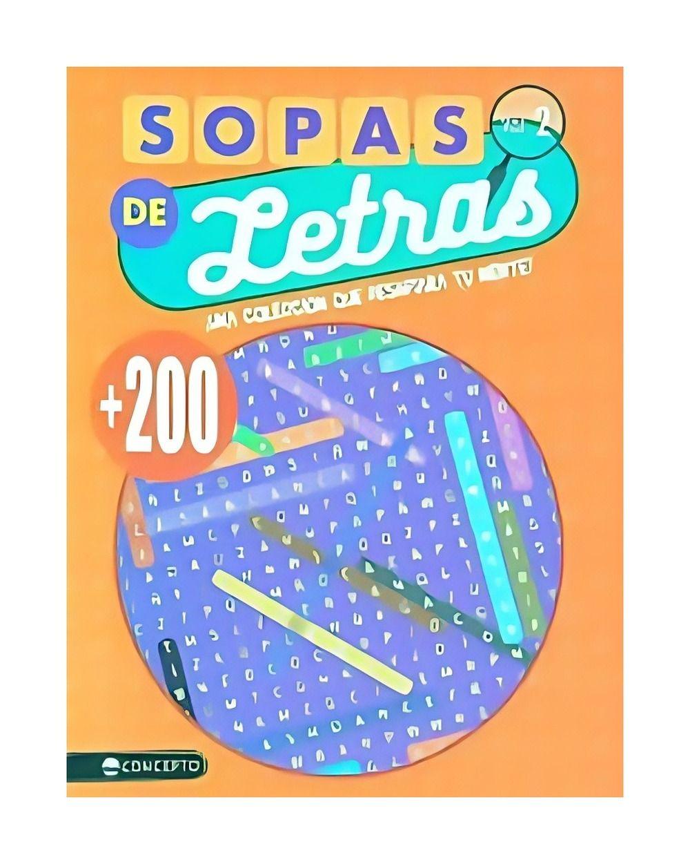 200 + Sopas De Letras Vol 2 | Jorge Precht-0
