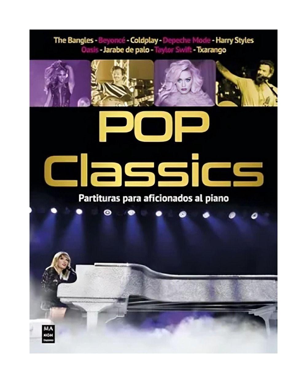 LIBRO POP CLASSICS (PARTITURAS) - MIGUEL ÁNGEL FERNÁNDEZ PÉ - Ocio-Actividades-0