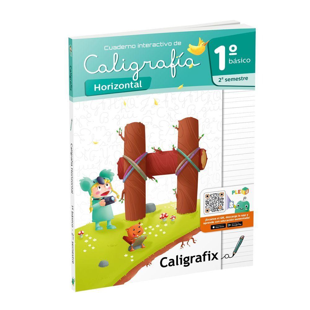 CALIGRAFIA HORIZONTAL 1 BÁSICO - 2DO SEMESTRE - INTERACTIVO. Editorial: Editorial Caligrafix-0
