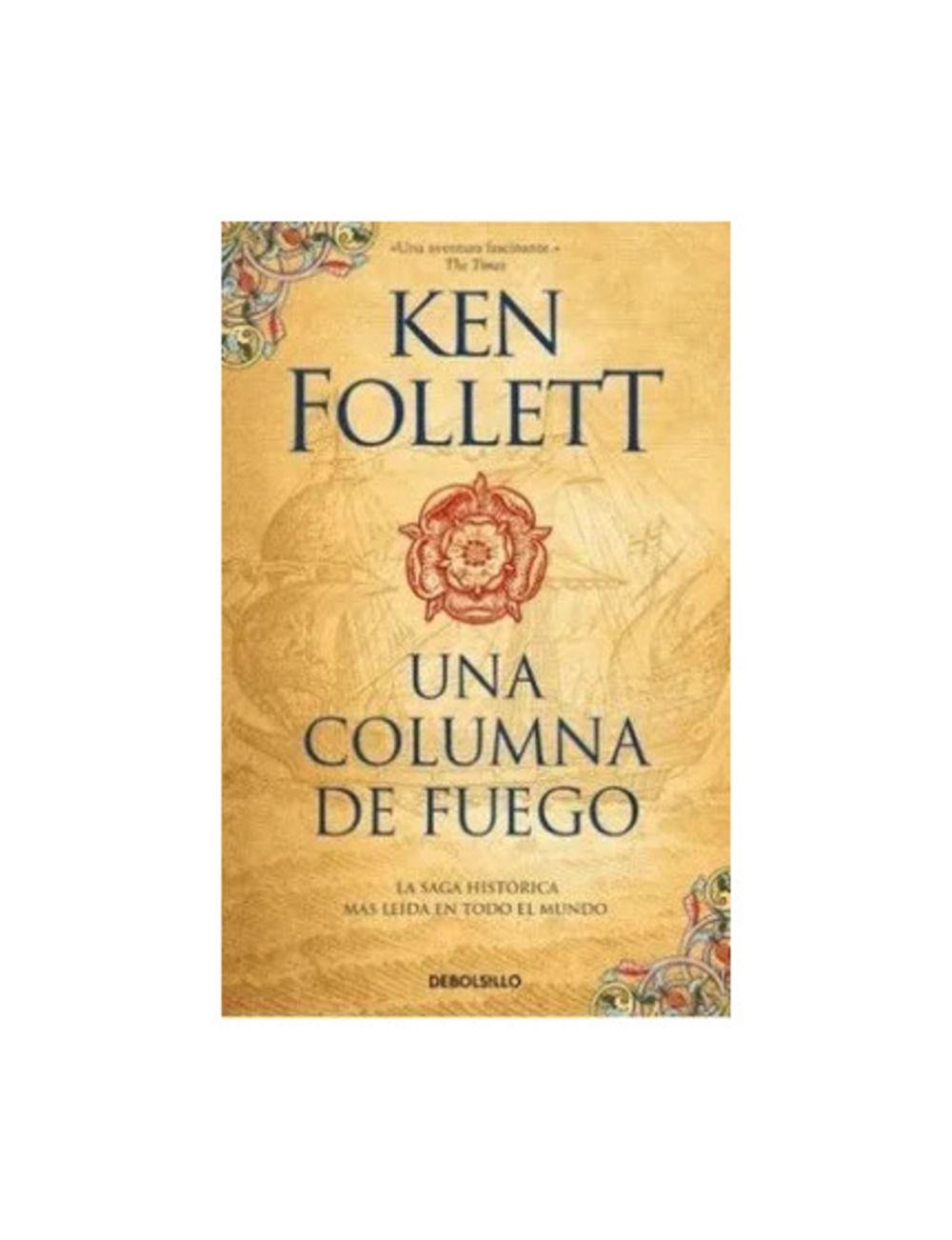 LIBRO Una Columna De Fuego - KEN FOLLETT-0
