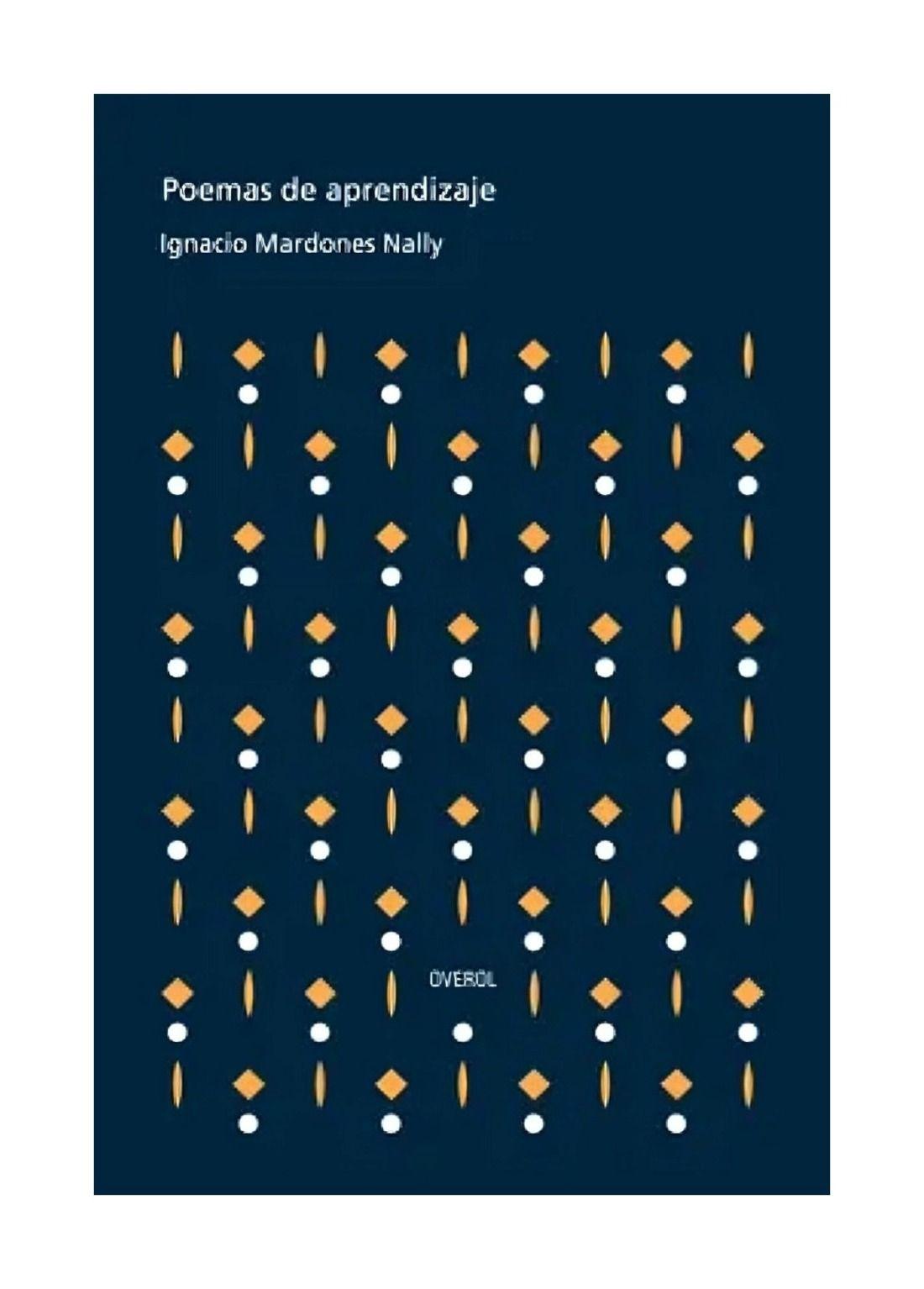 Poemas De Aprendizaje | Ignacio Mardones Nally | 832-0