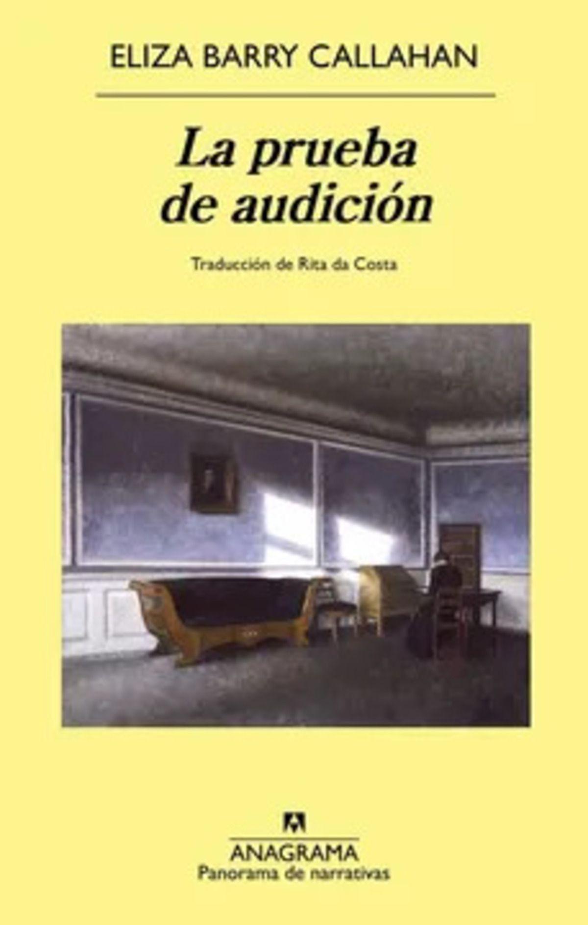 LIBRO La Prueba De Audición - Eliza Barry Callahan-0