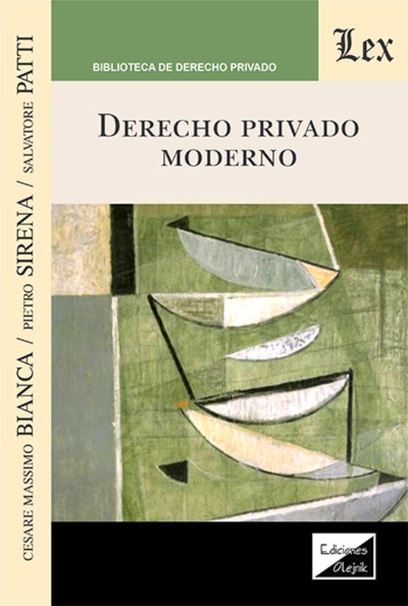 DERECHO PRIVADO MODERNO-0