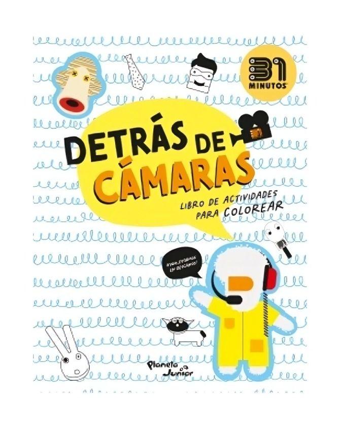 Detrás De Cámaras. Libro De Actividades Para Colorear | 520-0