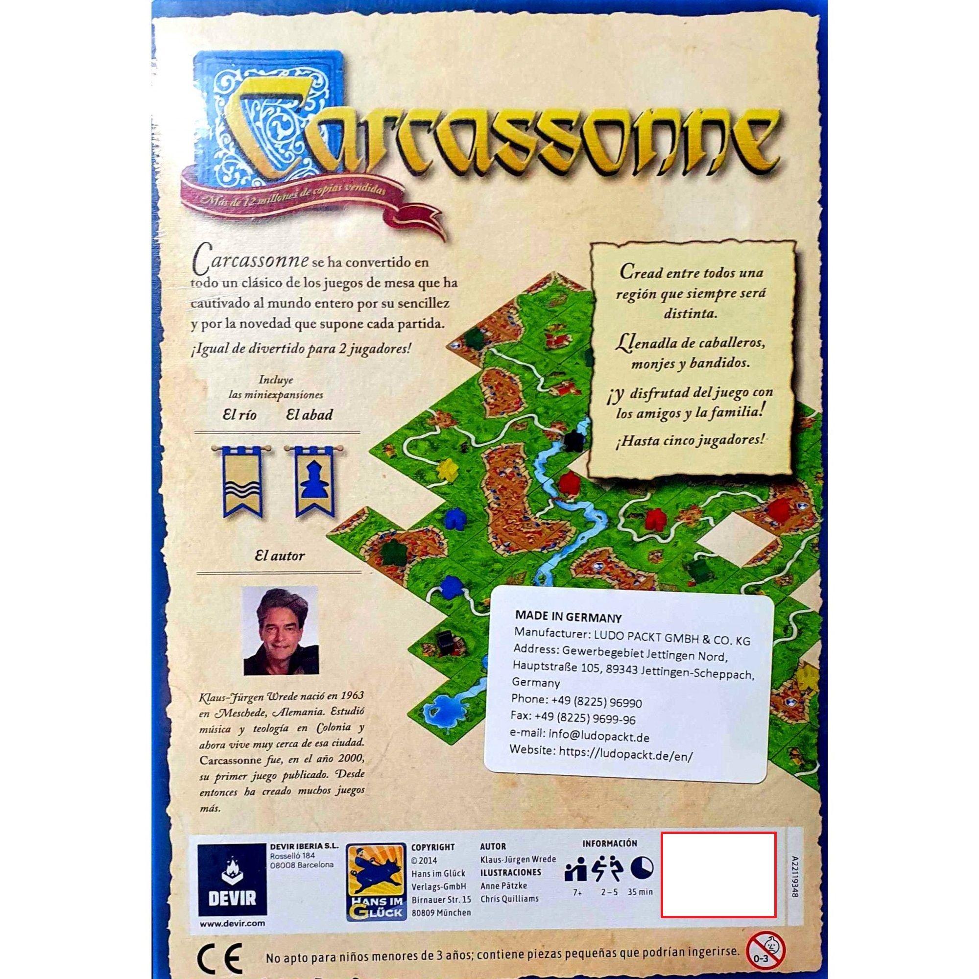 Juego Carcassonne (básico)-2