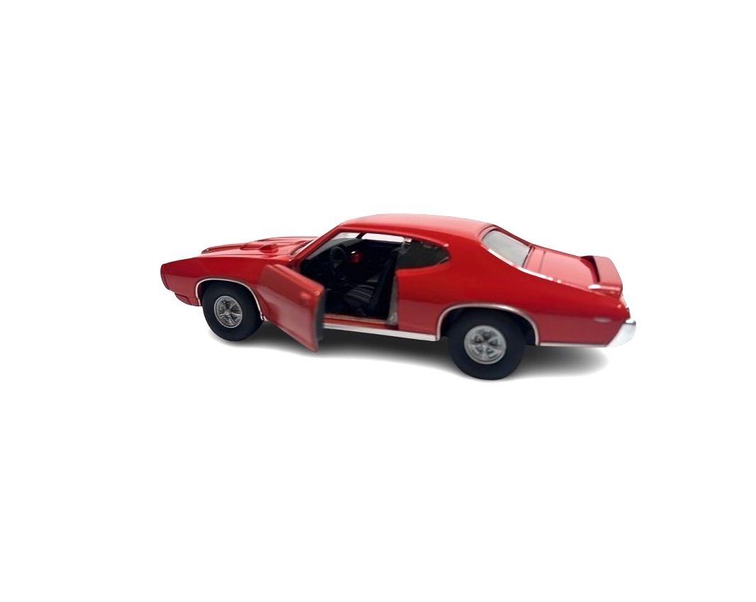 1969 Pontiac Gto. Auto Miniatura Welly Escala 1:34 1:36-2