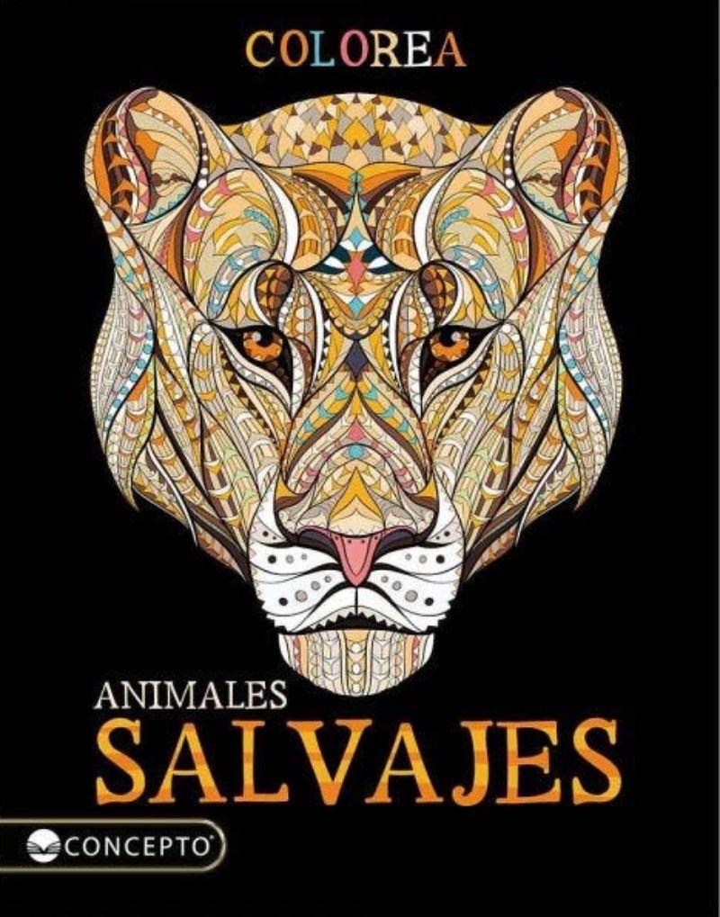 Colorea Animales Salvajes – Colores Y Emociones /606-0