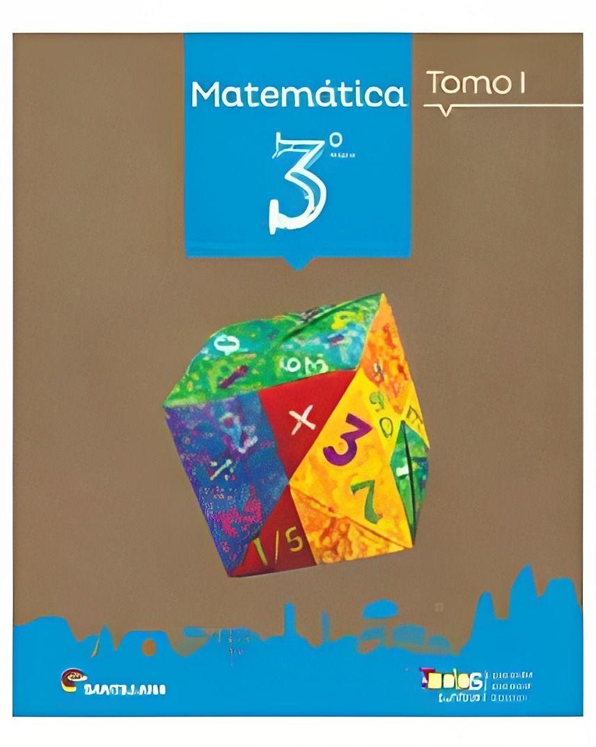 Matematica 3 Básico (Tomo I Y Ii + Cuaderno Actividades) Todos Juntos - Santillana-0