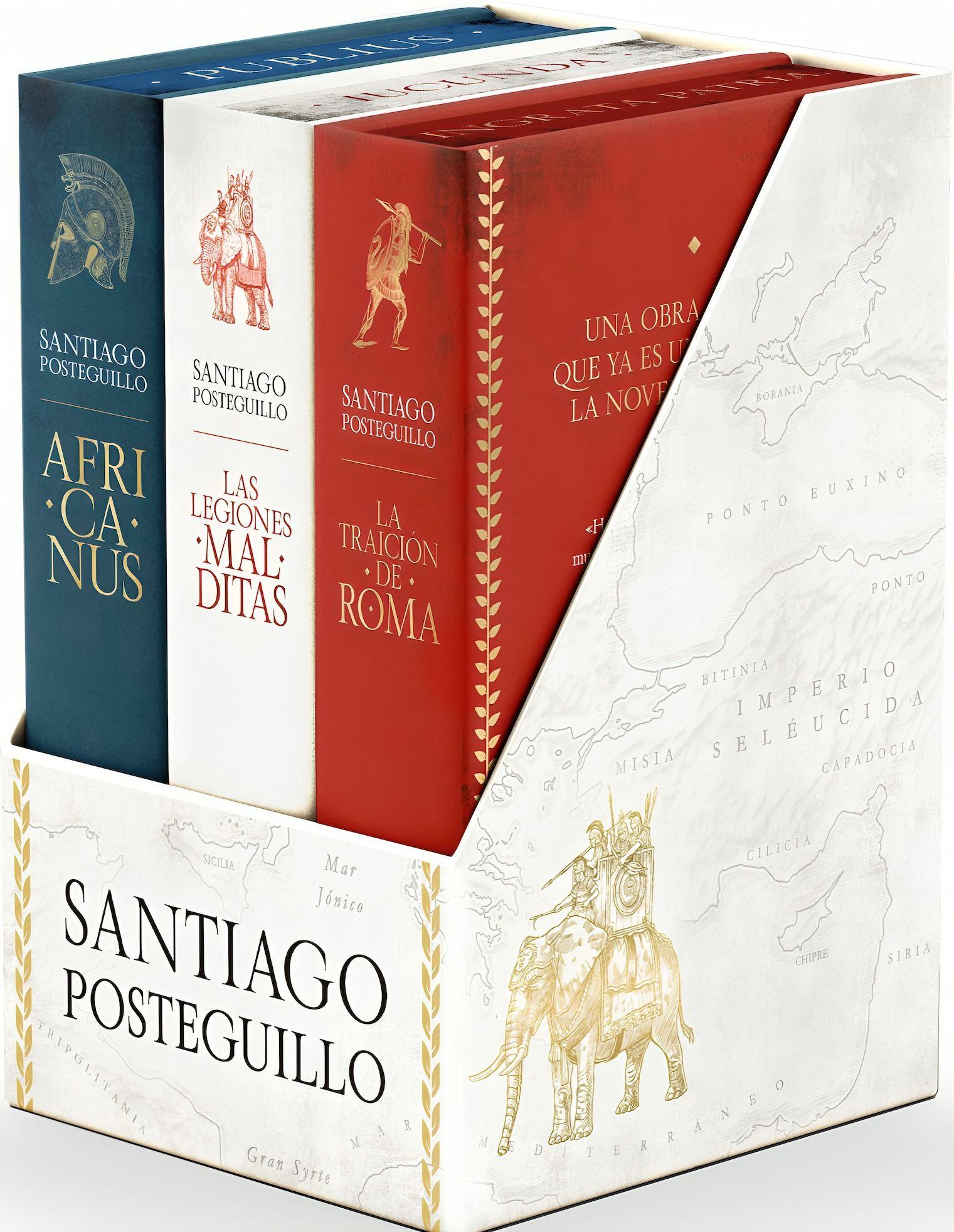 LIBRO Trilogía Africanus (estuche Con: El Hijo Del Consul --0