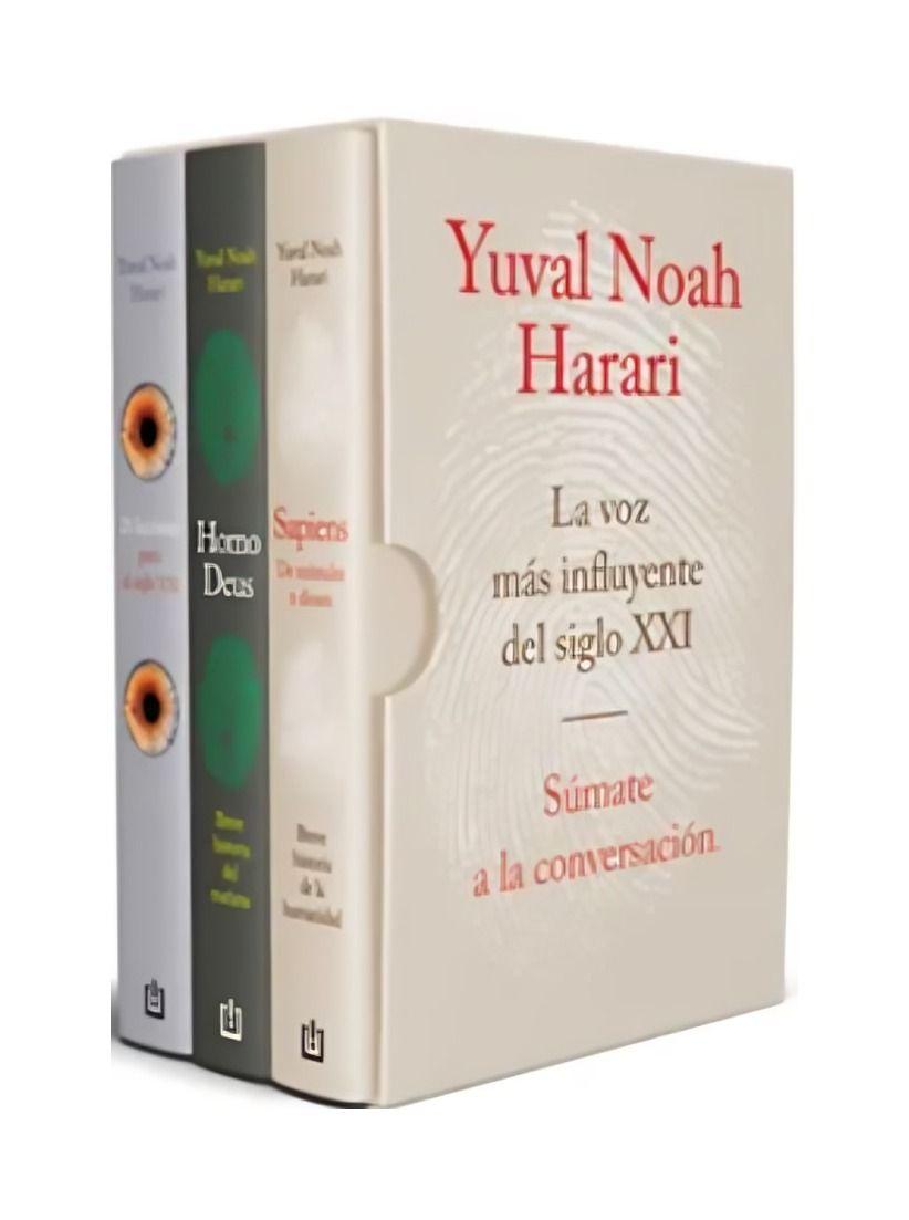 LIBRO ESTUCHE HARARI | YUVAL NOAH HARARI | DEBOLSILLO-0