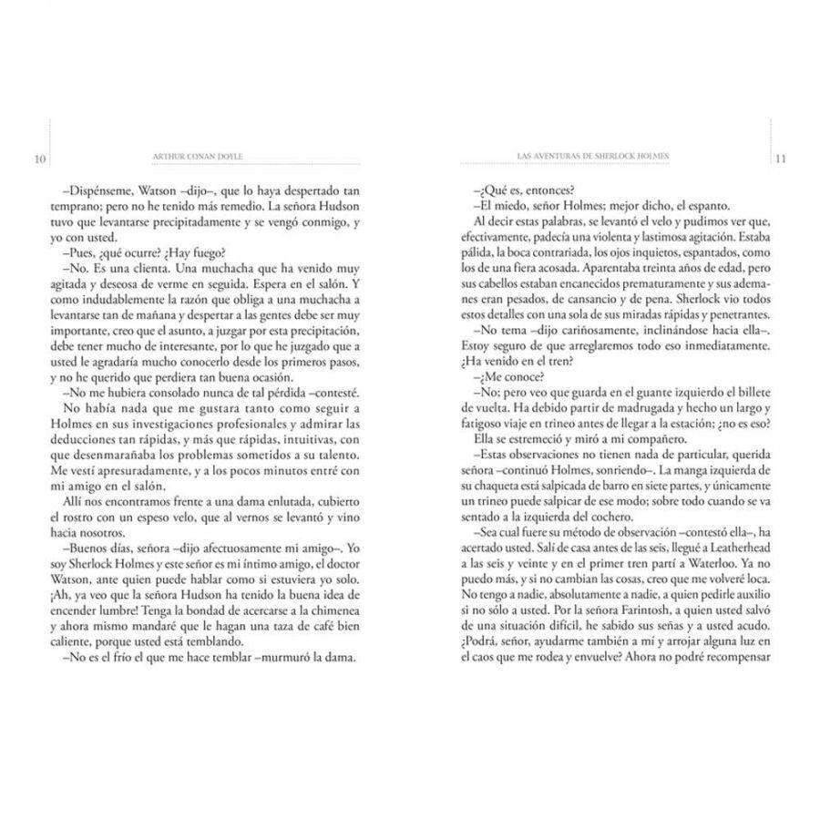Libro Las Aventuras De Sherlock Holmes -989--2