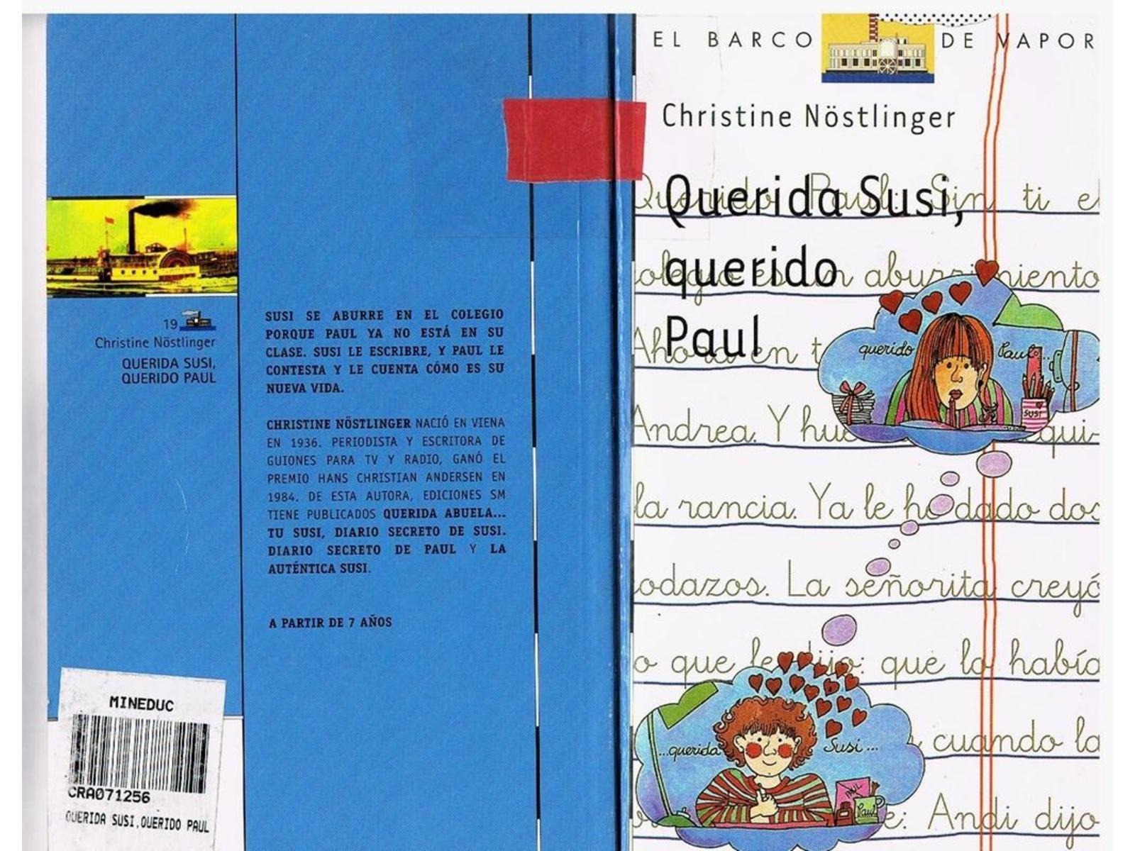 QUERIDA SUSI, QUERIDO PAUL | CHRISTINE NOSTLINGER  | 762-1