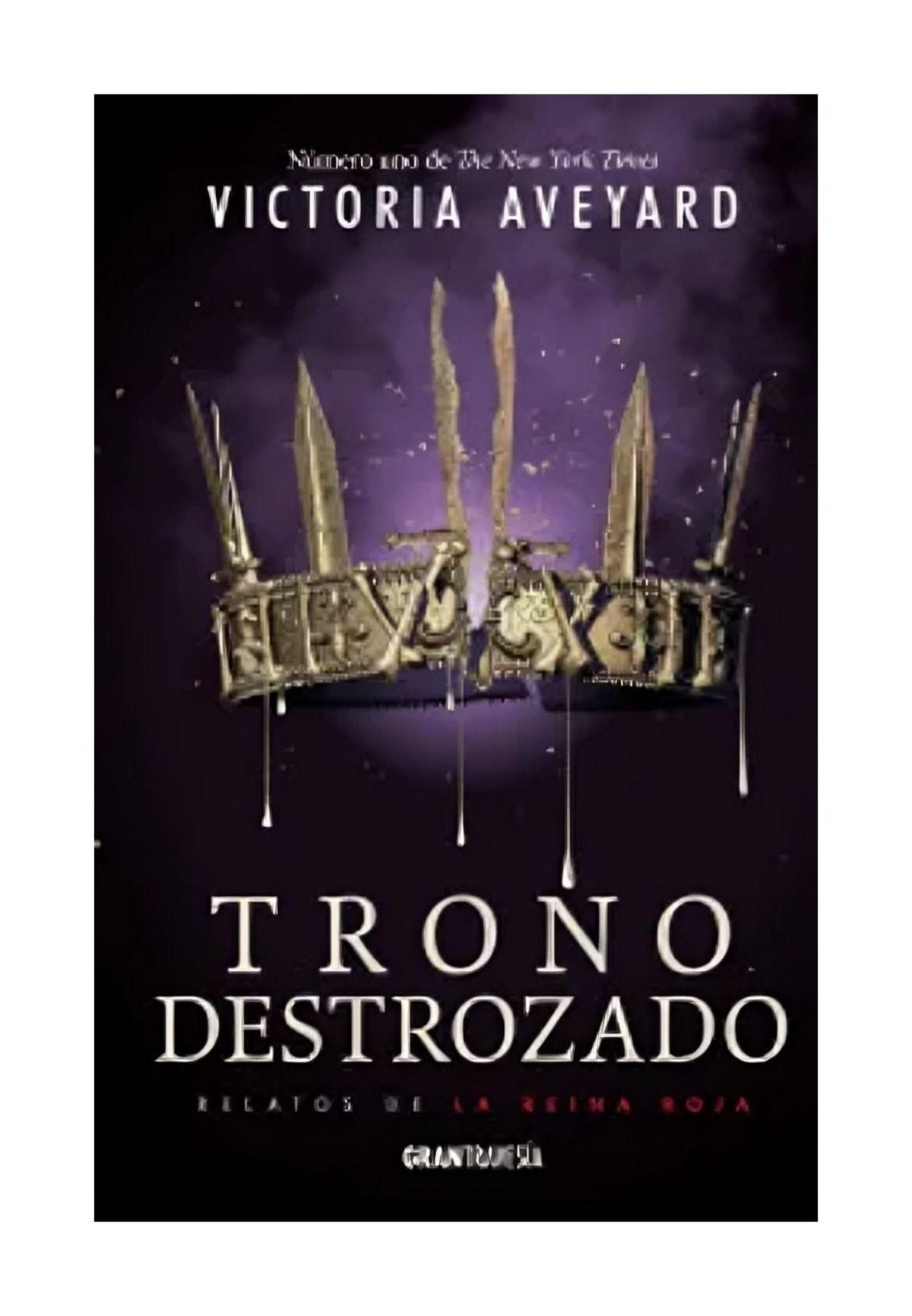 Trono Destrozado Relatos De La Reina Roja | Victoria Aveyar-0