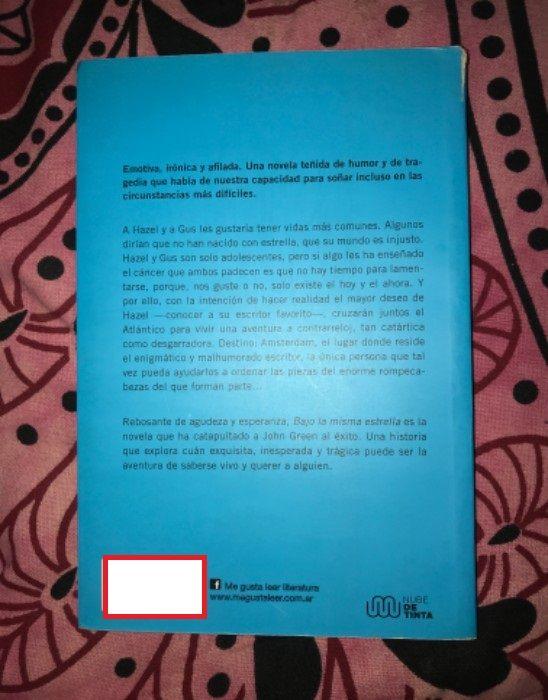 Libro Bajo La Misma Estrella -008--1