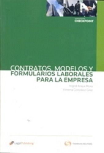 Libro Contratos, Modelos Y Formularios Laborales De Empresa-2