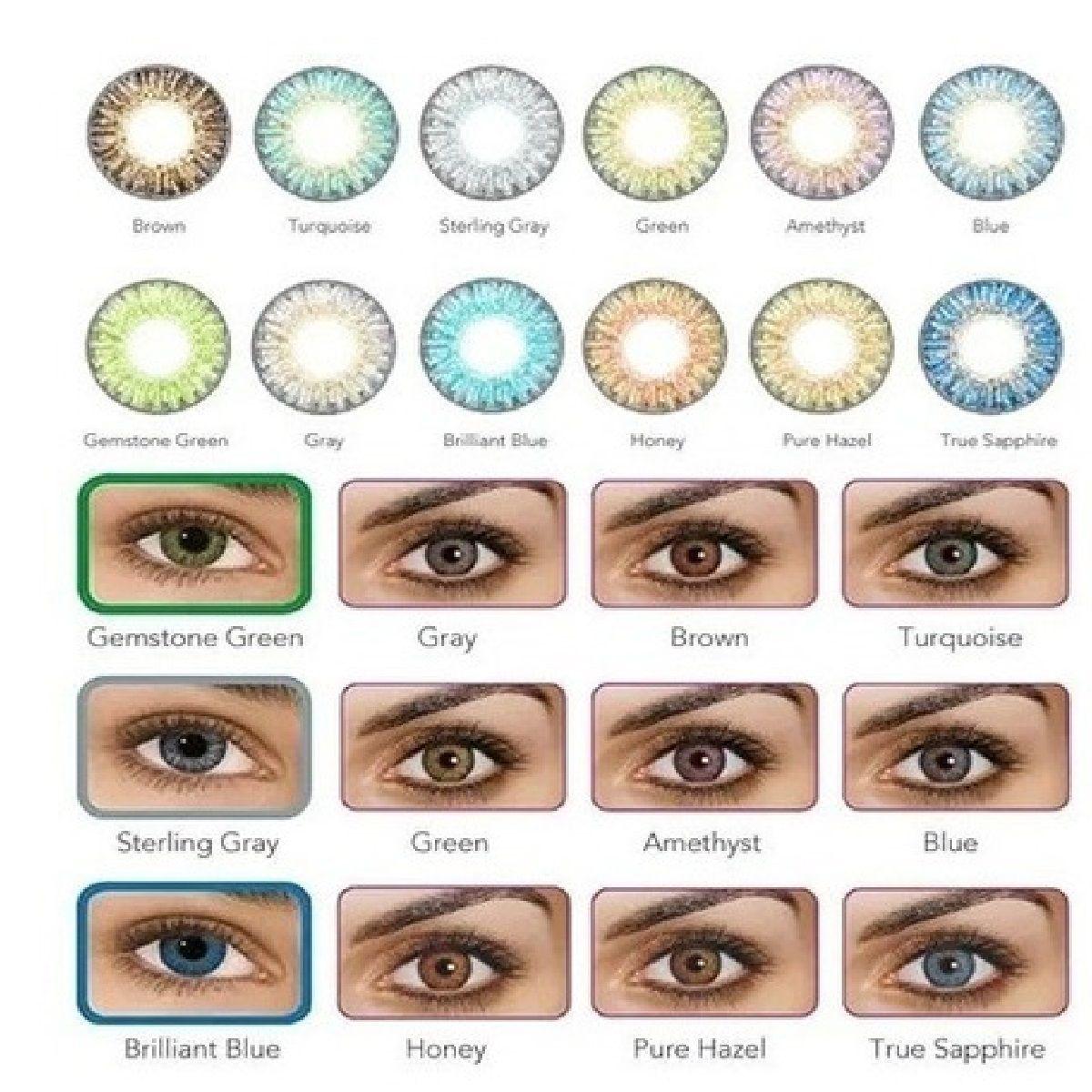 Lentes De Contacto Azul Freshgo-0