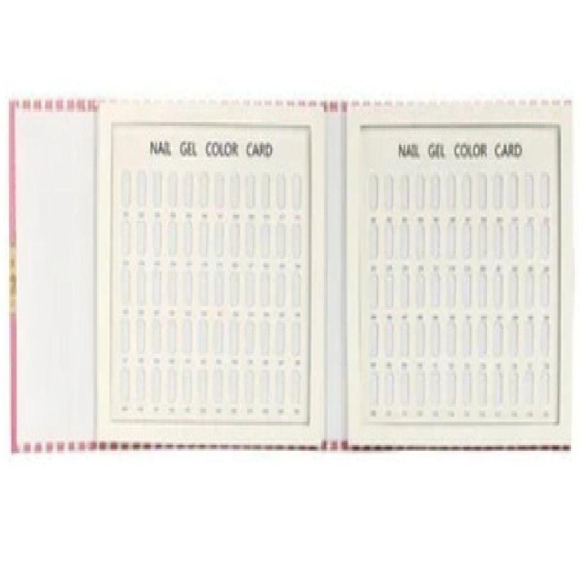 120colors Nail Art Chart Book Esmalte De Uñas Gel Color Disp-1