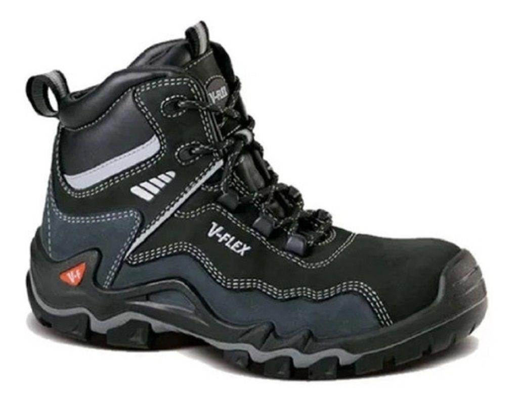 Zapato De Seguridad Botin V-flex V-15 Negro Cod: 358-1