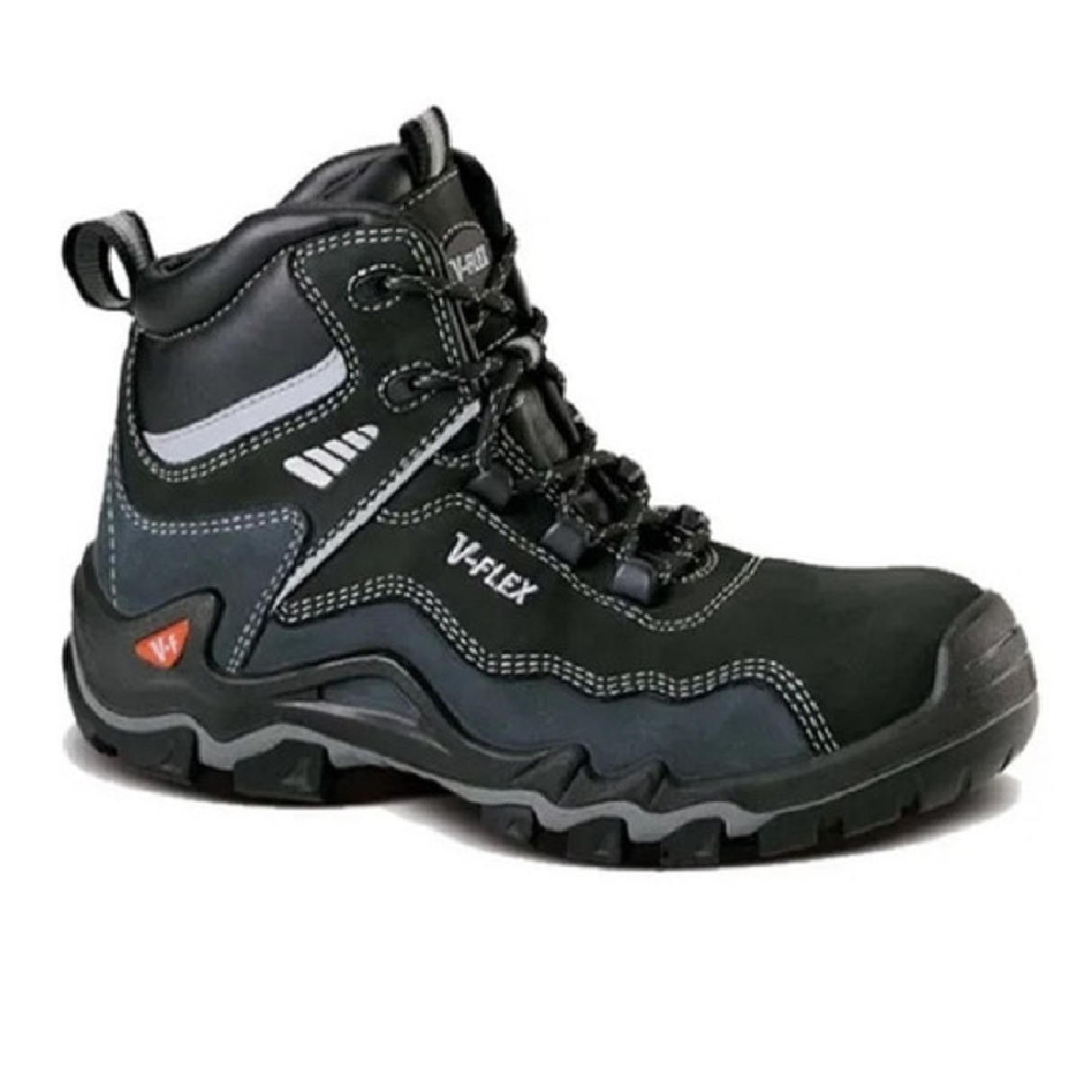 Zapato De Seguridad Botin V-flex V-15 Negro Cod: 358-0