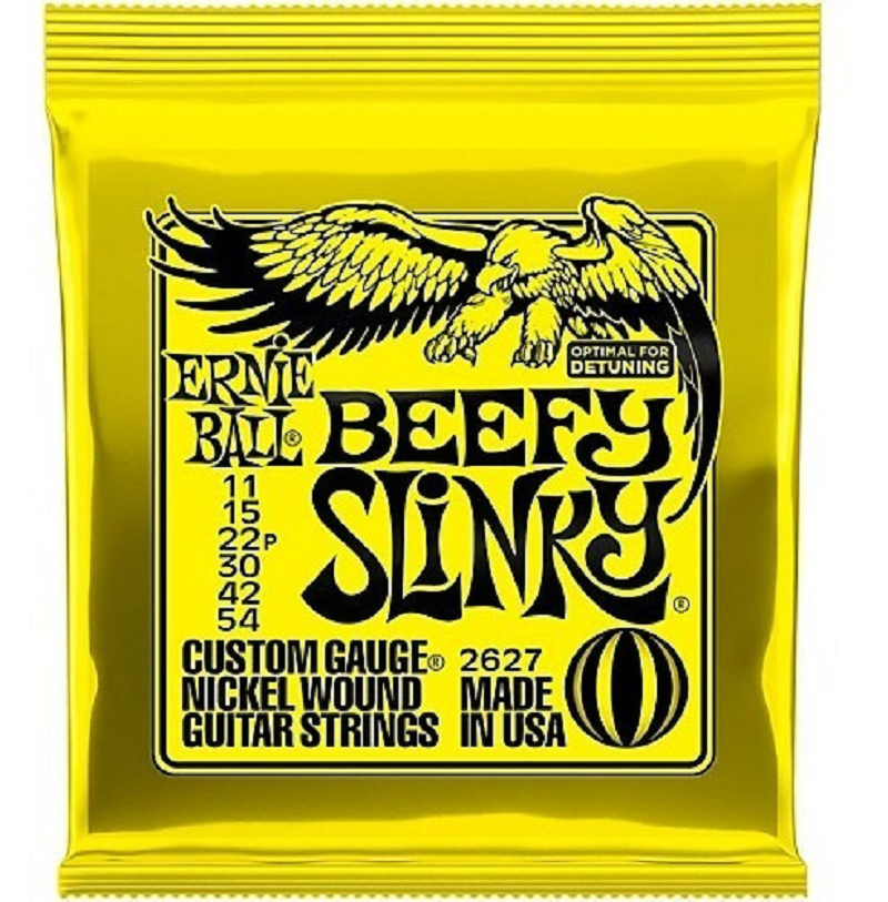 Cuerdas Ernie Ball Guitarra Eléctrica Beefy Slinky 11/54 B10-2