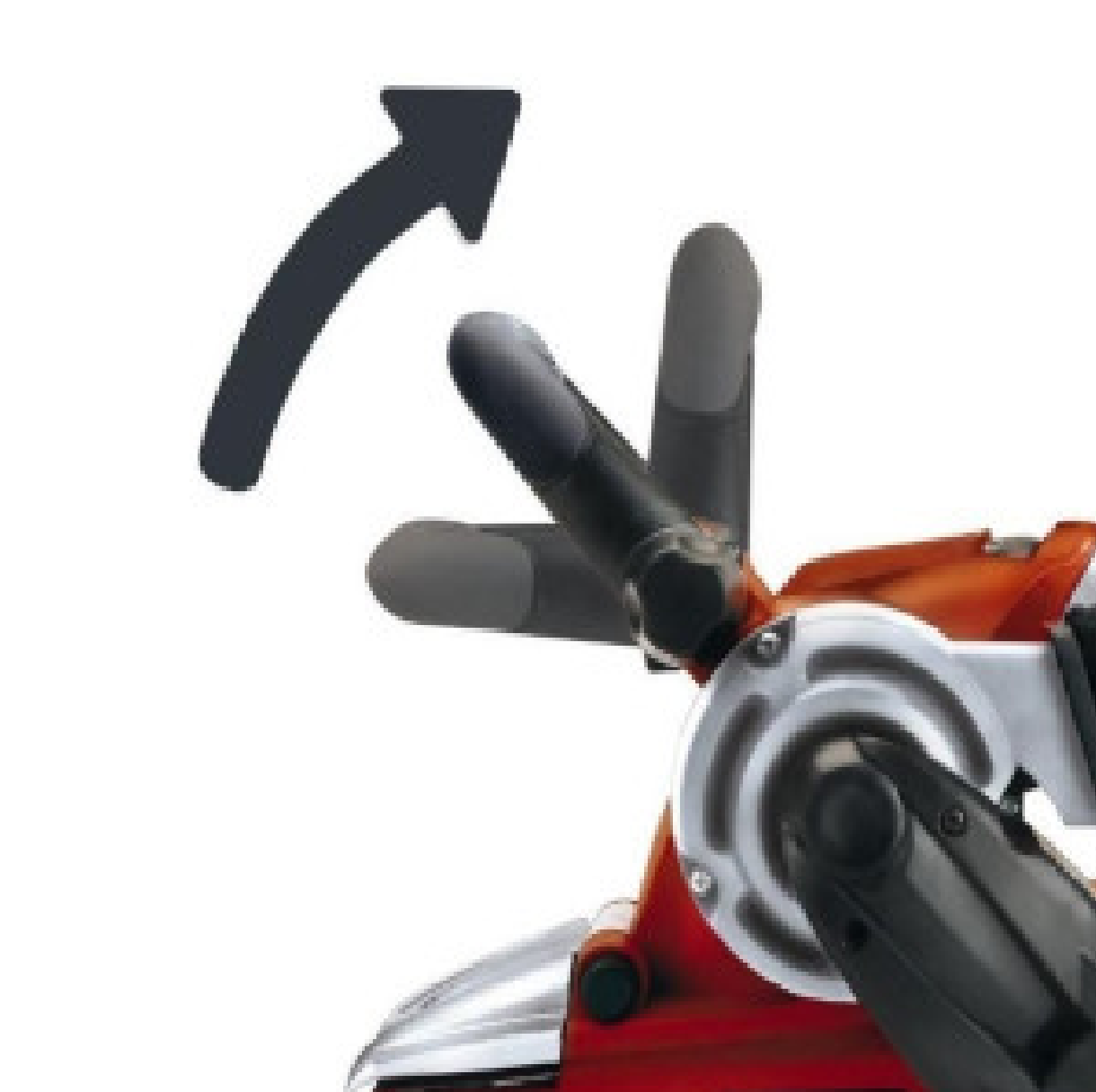 Lijadora   De Banda Einhell Te-bs 8540 E  Roja 50hz 850w -1