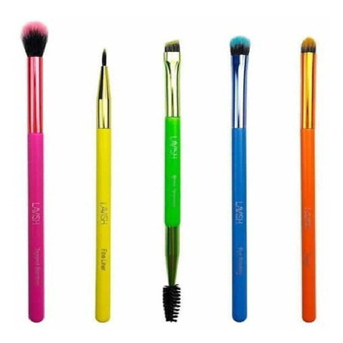 Lavish  Set 5 Pinceles De Neón Para Ojos B31-1