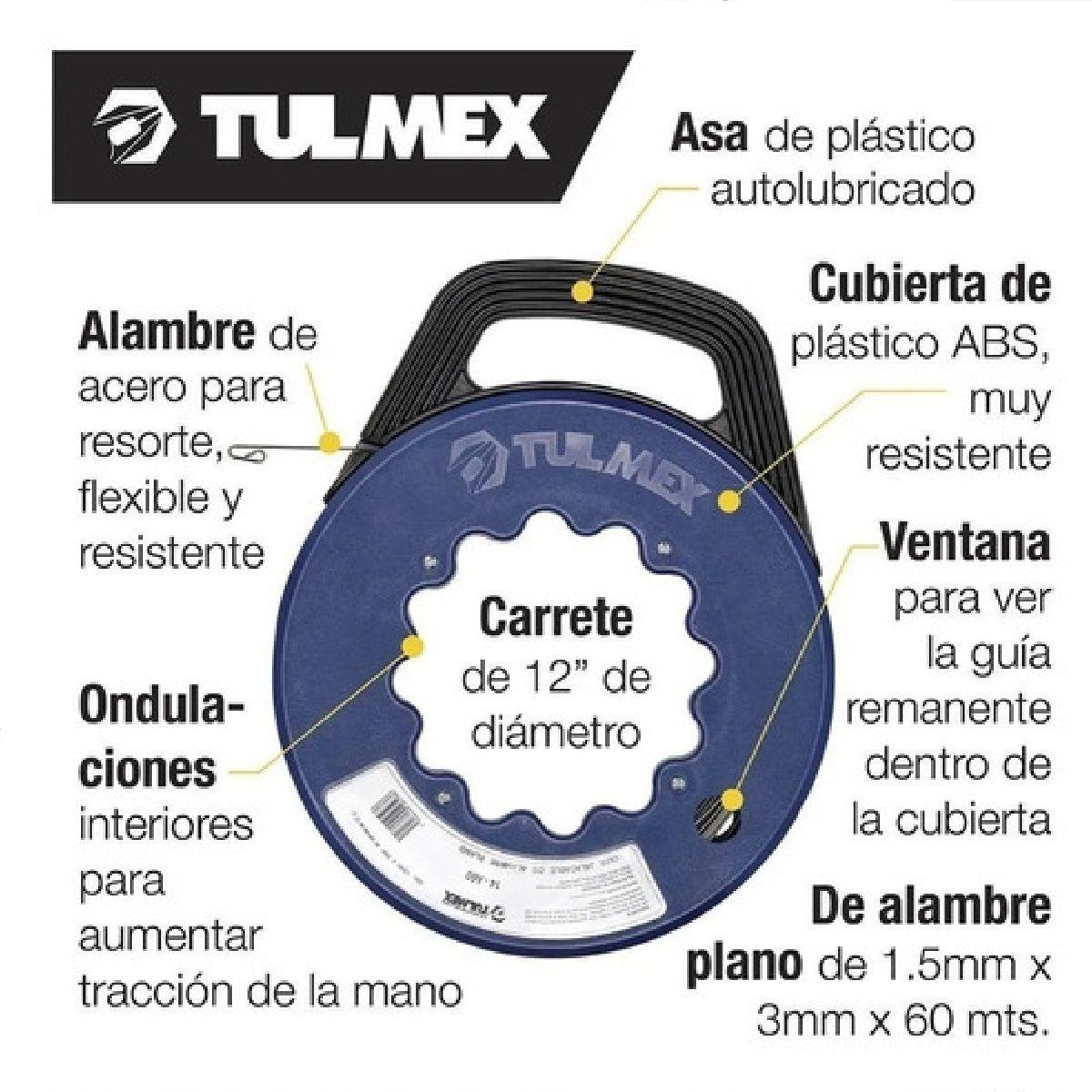 Guia Tiracables De 60 Mts. (14-a60) Rydon Tulmex-1