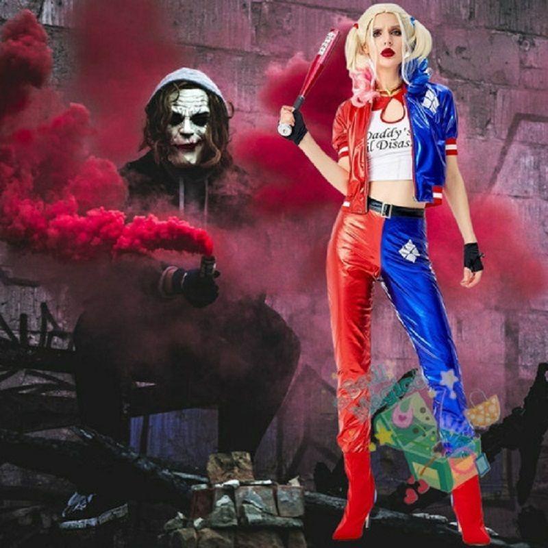 Disfraz Harley Q. Mujer, Quinn, Pantalon Largo cd: 22186-6
