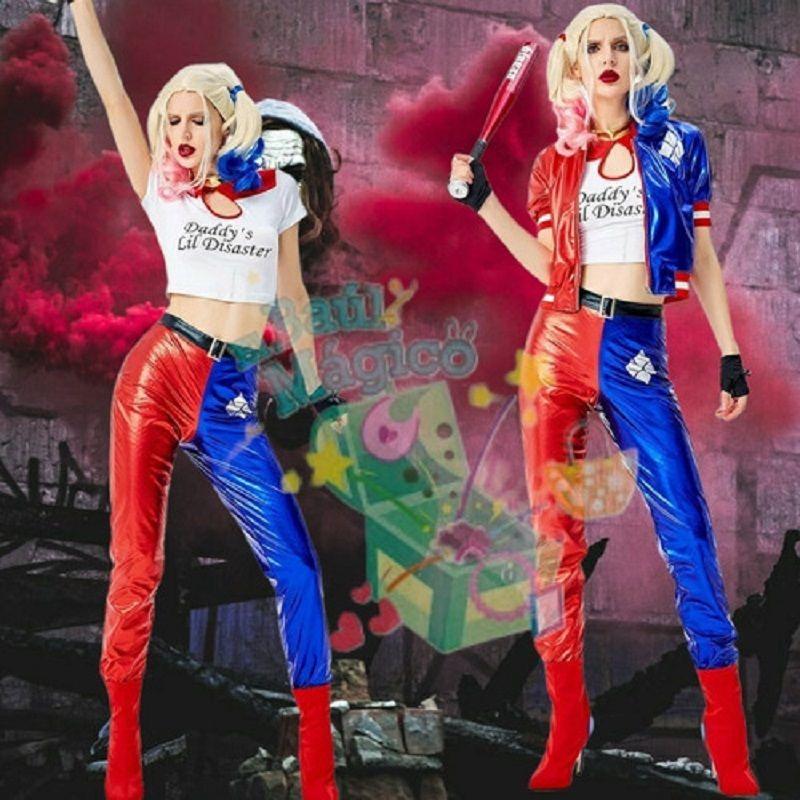 Disfraz Harley Q. Mujer, Quinn, Pantalon Largo cd: 22186-8