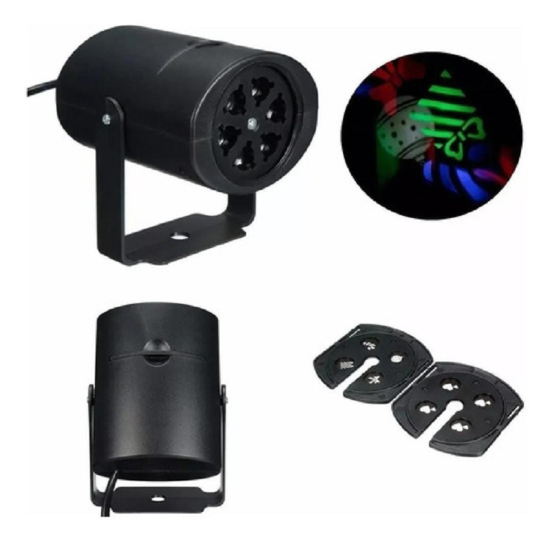 Proyector Led Lampara, Figuras Navideñas Corazones B11-2