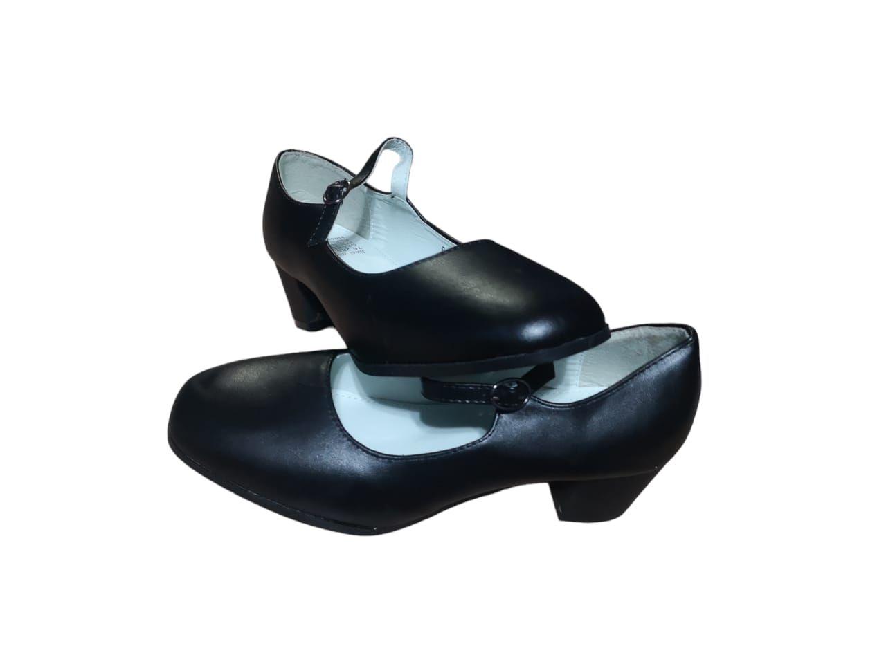 ZAPATO DE CUECA HUASA NEGRO-0